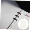 12Pcs Translucent Tab Dividers for Binders Index Classified Labels with