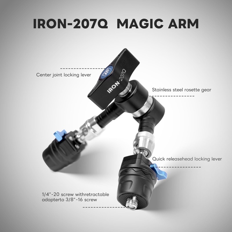 DF DIGITALFOTO Magic Arm, Camera Arm, Camera Arm with 1/4"