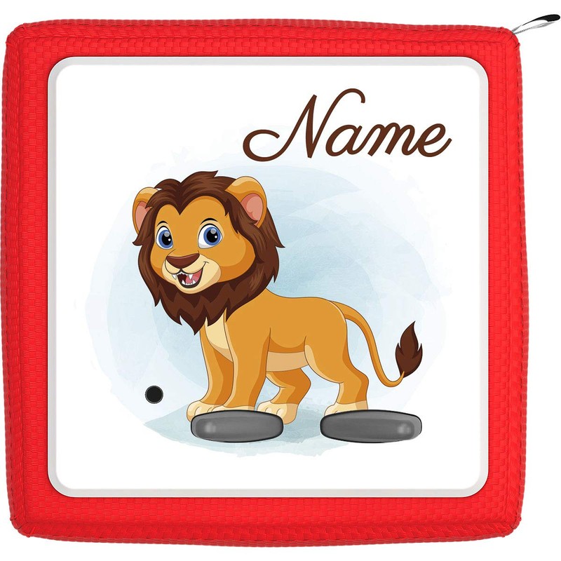Coverlounge® Protective film suitable for the Toniebox with name, lion