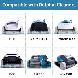 9991468-R4 Ultra-Fine Filter Compatible with Dolphin Robotic Pool Cleaners-Dolphin E10, Dolphin Nautilus CC, Proteus DX3, Explorer E20 S50 S100 Active 10 & 15 Echo T15 T25, Part# 9991468-R4