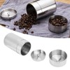 Portable 304 Stainless Steel Sealed Tea Leaf Storage Jar Canister