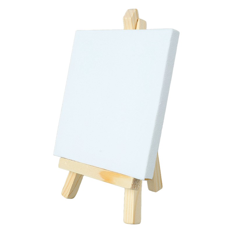 10Pcs Mini Easel Stand 5.9in High 3.1in Wide Adjustable Slope