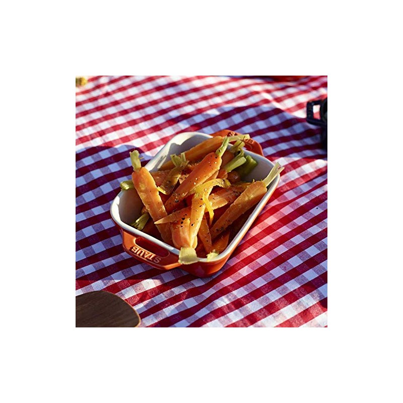 Rectangular Oven Dish Orange 20 X 16