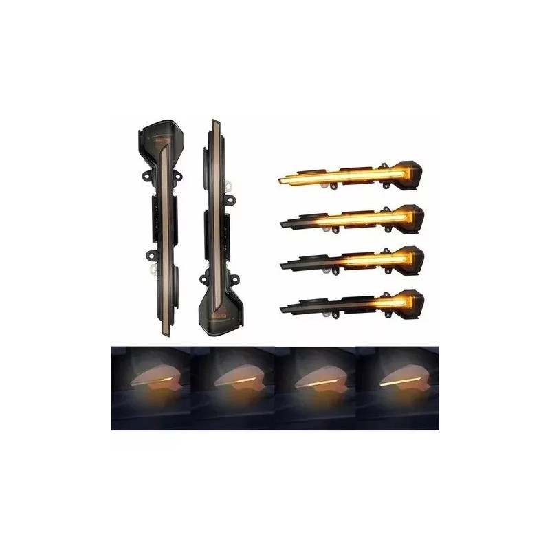Jextech Luz Direccional Dinámica Seat Leon Cupra Mk3 Ibiza Arona
