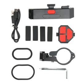 GUB Wireless Remote Bicycle Taillight USB Charging Warning Light Turn Signal Rear Light