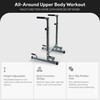 BalanceFrom Steel Adjustable Dip Bar Station, Calisthenics Home Gym Equipment