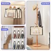 Erinnmy 6 Pack Dust Bags for Handbags,Clear Handbag Storage Organizer,Purse