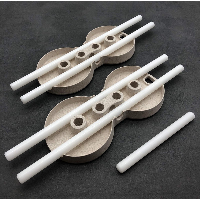 STYYL Set of 2 Universal Drip Rack for 4 Bottles,