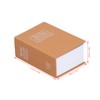 Mini Safe Box with Lock and Keys, Simulation Book for