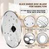 Food Processor Slice/Shred Disc Blade Replacement for Hamilton Beach 70730
