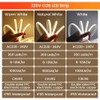 Xunata 230 V COB LED Strip with Switch, 360 LEDs/m