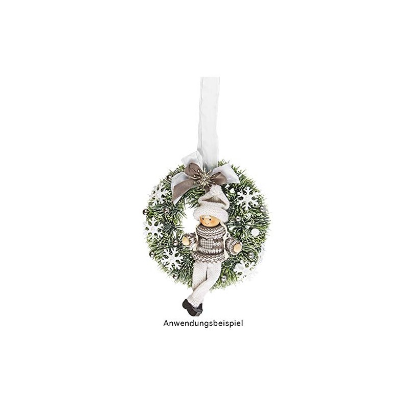 Ideen mit Herz Decorative Wreath, Design 10, Inside: Diameter 11