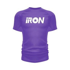 BJJ Rash Guard Ranked for BJJ, Jiu Jitsu, Grappling, and No Gi (US, Alpha, X-Large, Regular, Regular, Purple)