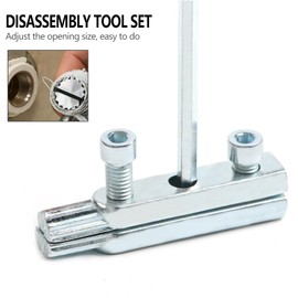 Suitable for removing damaged bolts and faucets, suitable for repairing damaged threads and broken pipes Quick break-off removal tool for broken water pipes 4-inch 6-inch Universal removal tool