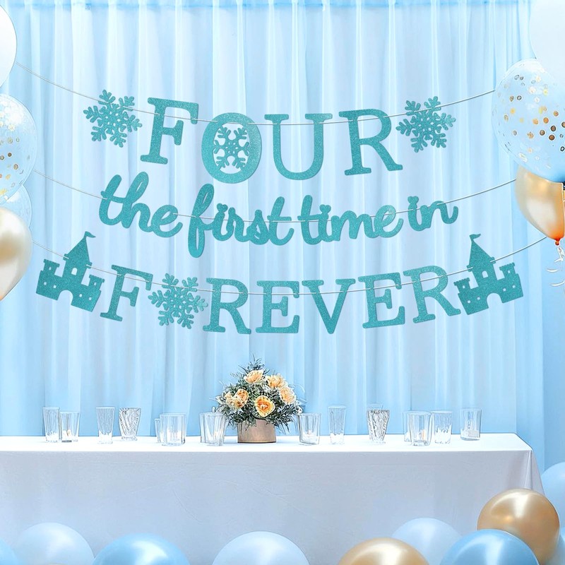 Greencian Four The First Time in Forever Banner