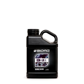 BioAg ION-14 Liquid Silicon & Humic/Fulvic Acids (1 Gallon) Silica Silicate si Carbon micronutrient Fertilizer hydroponic Indoor Garden Lawn foliar (ION-L-9999)
