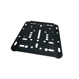 Overland Axis by PreeceProducts.com Jerry Can Mounting Plate for ATV UTV Polaris RZR Luggage Rack Rotopax Jerry Cans
