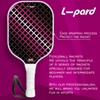 Pickleball Paddles,Fiberglass Surface Pickleball Set with 2 Pickleball Rackets and