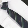 FASELE Necktie, Unisex, Unisex, Striped, Anchor Pattern, Students, High School