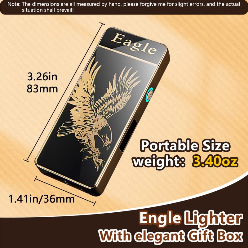 RSBYE Eagle Electric Lighter Plasma Lighters Arc Lighters USB Rechargeable