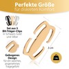 Pack of 3 Premium Bra Straps Clips Made of Metal,