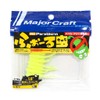 メジャークラフト ワーム ふぉーる虫 PW-MUSHI 1.6" #69 SOLID LEMON #69 SOLID