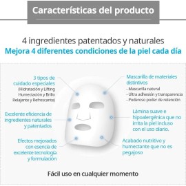 Mascarilla Facial Coreana Atomy Aclarante