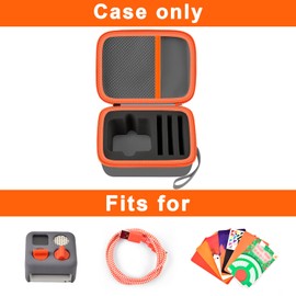casmilee Travel Case Compatible with Yoto Mini – Kids Audio & Music Player, Holder Bag for Children’s Speaker Plays Audiobook Cards -Grey