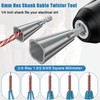 Wire Stripping and Wire Twister Tool for Drill - 3