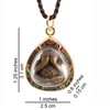Artschatz Weeping Buddha Golden Amulet Thai Buddha Amulet Pendant