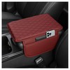 Stacool Upgraded Car Center Console Cover,Microfiber Leather Car Armrest Cover