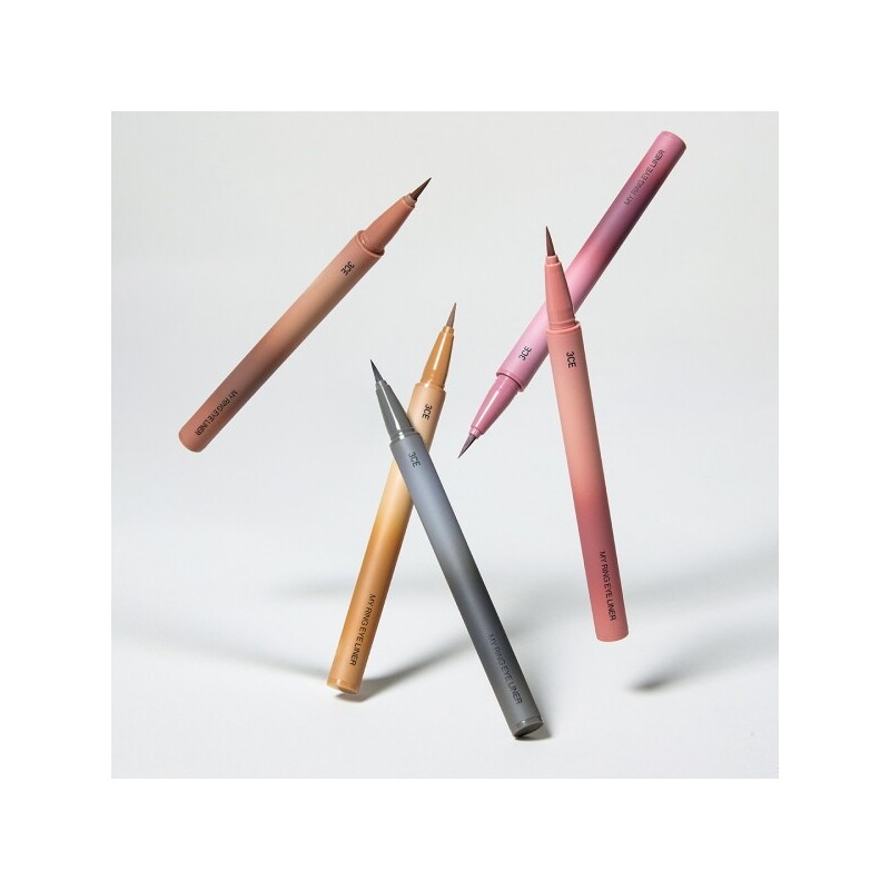 3CE 3CE My Ring Eyeliner (Increased) Cloudy Pink Flip Pouch