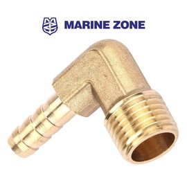Marine Zone 8mm Fuel Tank Elbow Fitting Joint / Fuel Hose Connector / 8mm 연료탱크 엘보피팅 조인트 / 연료호스 연결구찌