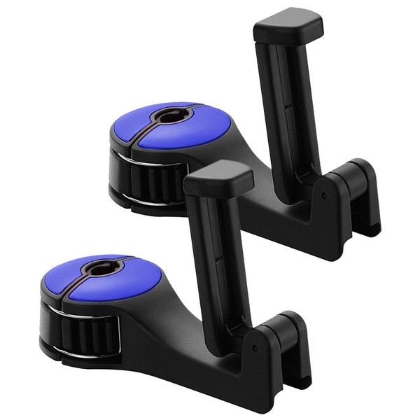 2x Car Seat Back Hook Bag Storage Headrest Hook Hanger