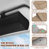 Augeny Sunglasses Holder for Car Sun Visor, Leather Auto Eyeglasses