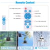 Solar Lights Outdoor, NIORSUN LED Solar Pendant Light 3000K|4000K|5000K| Dimmable