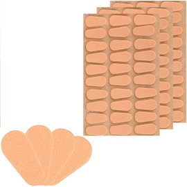 Gejoy 45 Pairs Soft Foam Nose Pads Self Adhesive Anti Slip Eyeglass Nose Pad Cushion Lightweight for Glasses, Sunglasses(Nude Color)