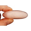 Rock Your Chakra Rose Quartz Massage Palm Stone 2 1/2"