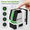 G JOGO Laser Level, 100Ft Dual Modules Self Leveling Green