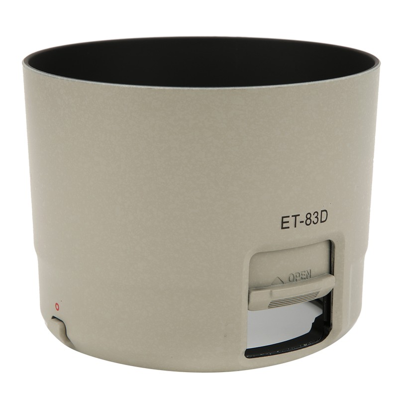 ET-83D White Plastic Lens Hood for Canon EF 100-400mm f/4.5-5.6L