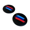 Car M 3 Color 82mm Front Hood Emblem and 74mm