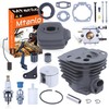 Mtanlo For Husqvarna 55 51 For Chainsaw parts, 46mm Cylinder