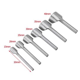 DIY Leather Craft Half-Round Punch Cutter Half Round Strap Belt End Wallet Tools DIY Tool Shape