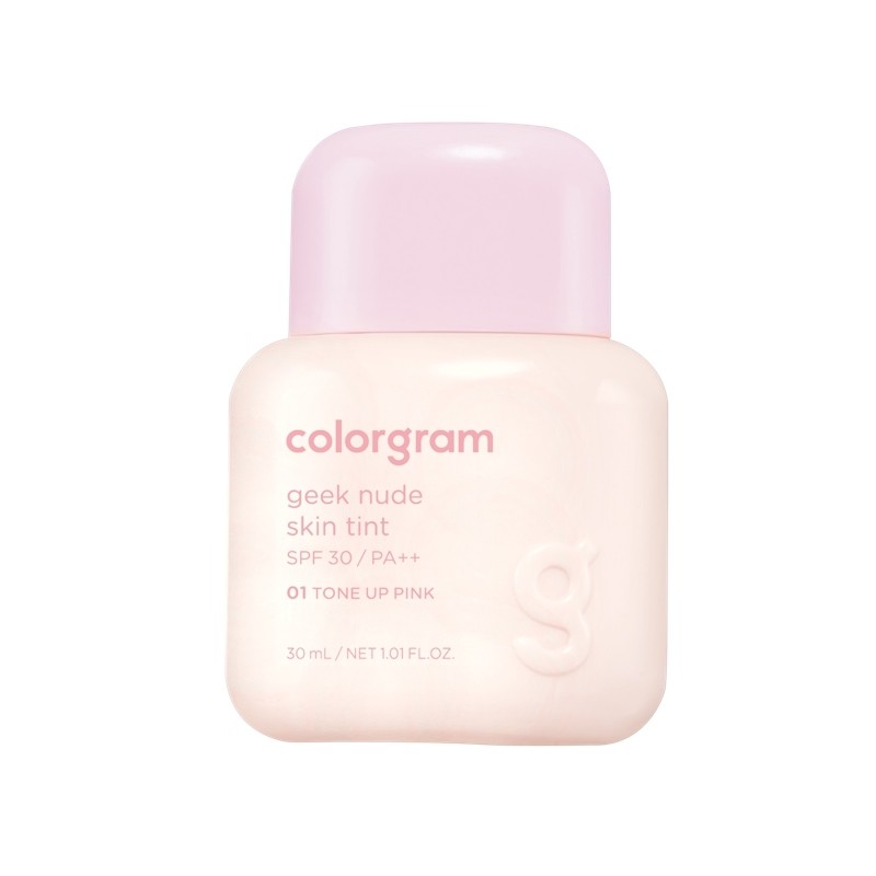 colorgram Geek Nude Skin Tint - 01 Tone Up Pink