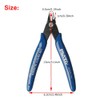 10 Pcs Electrical Wire Cable Cutter,5" Micro Cutting Plier Diagonal