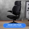 SINOLUXE Arm Pads Replacement for Humanscale Freedom Office Chair, Only