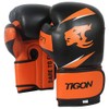 Tigon Boxing Gloves Leather Punch Bag Punching Boxing Gloves Black