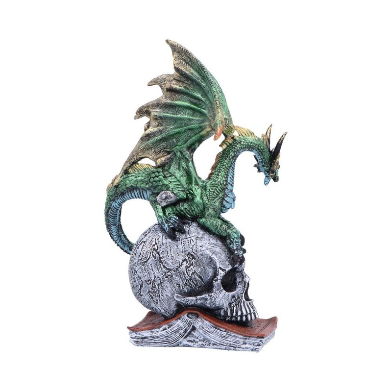 Nemesis Now Resin Dragon Statue - Hand-Painted Dragon Figure Perched