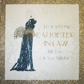 " To A Special Daughter-In-Law " Handmade Birthday Card - CF31