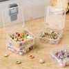 Mauproy Small Bead Organizers with Handle, 24 Pcs Plastic Storage